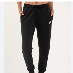 Nike Black Joggers Women Nike Logo Drawstring Size Small NWOT